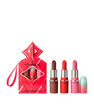 Mac Lustreglass Sheer-shine Lipstick Trio Gift Set