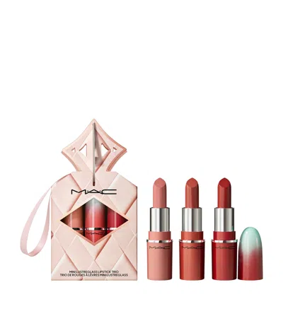 Mac Lustreglass Sheer-shine Lipstick Trio Gift Set