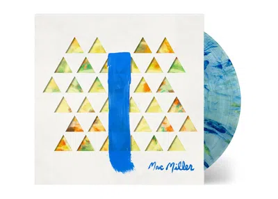 Pre-owned Mac Miller Blue Slide Park 2xlp Vinyl Blue/yellow Splatter