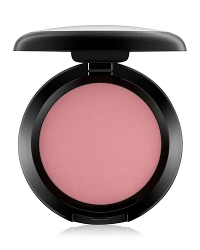 Mac Powder Blush In Mocha (soft Plum-pink - Matte)
