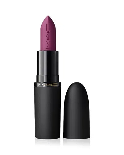 Mac Powder Kiss Hazy Matte Lipstick In Purple