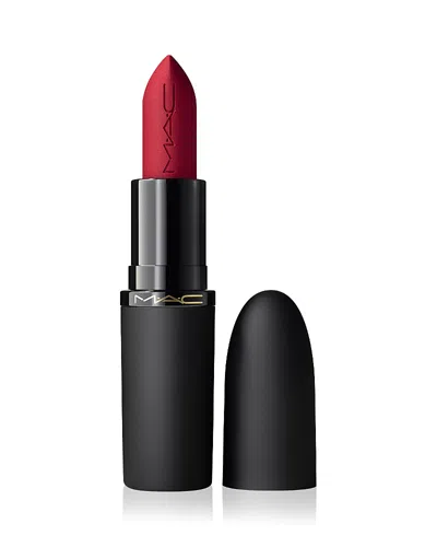 Mac Powder Kiss Hazy Matte Lipstick In Red