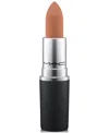 Mac Powder Kiss Lipstick In Impulsive (warm Brown)