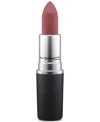 Mac Powder Kiss Lipstick In Kinda Soar-ta (deep Mauve)