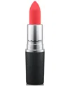 Mac Powder Kiss Lipstick In Mandarin O (bright Creamy Salmon Pink)