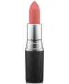 Mac Powder Kiss Lipstick In Mull It Over (dirty Peach)