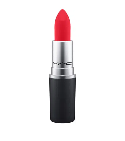 Mac Powder Kiss Lipstick In Red