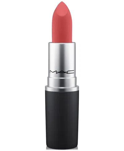 Mac Powder Kiss Lipstick In Stay Curious (muted Pinky Red)