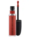 Mac Powder Kiss Liquid Lipcolour In Devoted To Chili (burnt Red)
