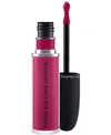 Mac Powder Kiss Liquid Lipcolour In Make It Fashun (fuchsia)