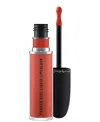 Mac Powder Kiss Liquid Lipcolour In Sorry Not Sorry (dirty Pumpkin Orange)