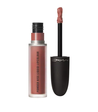 Mac Powder Kiss Liquid Lipcolour In Beige