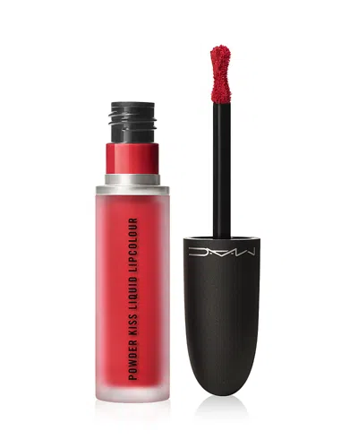 Mac Powder Kiss Liquid Lipcolour In Ruby Boo