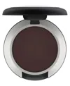 Mac Powder Kiss Soft Matte Eye Shadow In Give A Glam (blackened Chocolate Brown)