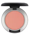 Mac Powder Kiss Soft Matte Eye Shadow In Strike A Pose (light Shell Peach)