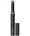Mac Powder Kiss Velvet Blur Slim Lipstick In Devoted To Chili