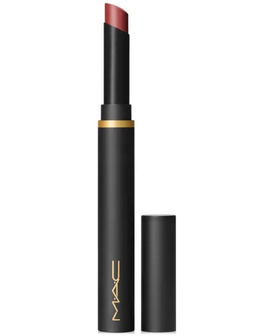 Mac Powder Kiss Velvet Blur Slim Lipstick In Love Clove