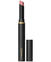 Mac Powder Kiss Velvet Blur Slim Lipstick In Peppery Pink