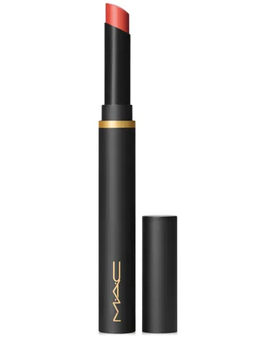 Mac Powder Kiss Velvet Blur Slim Lipstick In Sweet Cinnamon