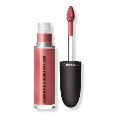 Mac Retro Matte Metallic Liquid Lipstick - Gemz & Roses