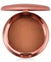 Mac Skinfinish Sunstruck Matte Bronzer In Matte Deep Rosy