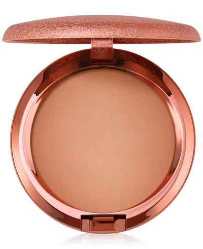Mac Skinfinish Sunstruck Matte Bronzer In Matte Light Golden