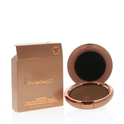 Mac Skinfinish Sunstruck Radiant Bronzer 0.25 oz Deep Golden Makeup 773602690244 In Brown