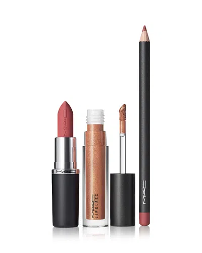 Mac Spring For Teddy Lip Trio Gift Set In Multi