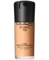 Mac Studio Fix Fluid Spf 15 24hr Matte Foundation + Oil Control, 1 Oz. In C4.5 (tanned Neutral Beige With Peach Un