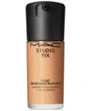Mac Studio Fix Fluid Spf 15 24hr Matte Foundation + Oil Control, 1 Oz. In Nc37 (medium Beige With Neutral Underton