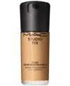 Mac Studio Fix Fluid Spf 15 24hr Matte Foundation + Oil Control, 1 Oz. In Nc38 (medium Beige With Peach Undertone