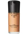 Mac Studio Fix Fluid Spf 15 24hr Matte Foundation + Oil Control, 1 Oz. In Nc40 (medium Beige With Golden Peach Und