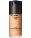 Mac Studio Fix Fluid Spf 15 24hr Matte Foundation + Oil Control, 1 Oz. In Nw22 (warm Beige With Rosy Undertone For