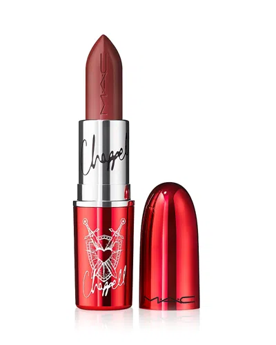 Mac Viva Glam Lustreglass Sheer-shine Lipstick In Roan Of Arc In Transparent