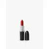 Mac Left On Red Ximal Sleek Satin Lipstick 3.5g In Left On Red