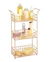 Macbeth Laura Ashley 3-tier Bath Storage Rack In Gold