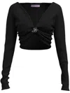 Maccapani Angela Crop Top In Black
