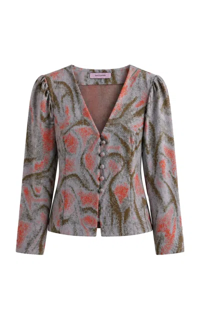 Maccapani Cocs Jacquard Jacket In Multi