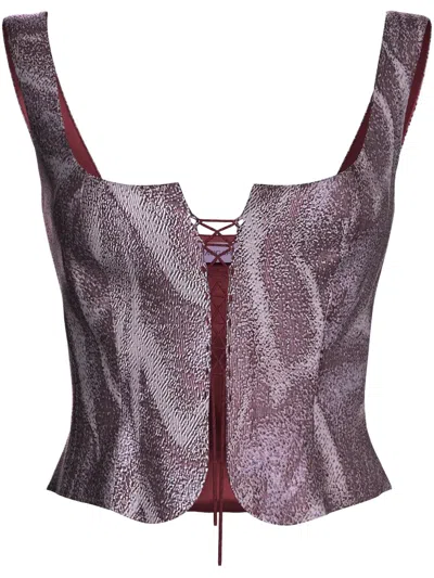 Maccapani Comfy Corset In Violett