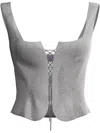 Maccapani Comfy Corset In Weiss