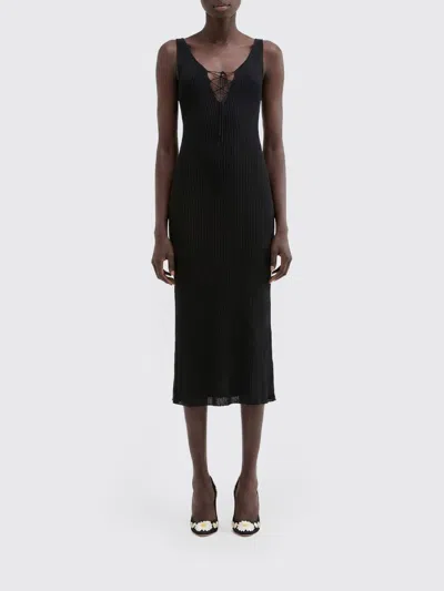 Maccapani Dress Woman In Black