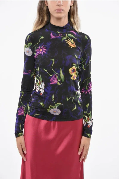 MACCAPANI FLORAL MOTIF THE GENIE TOP