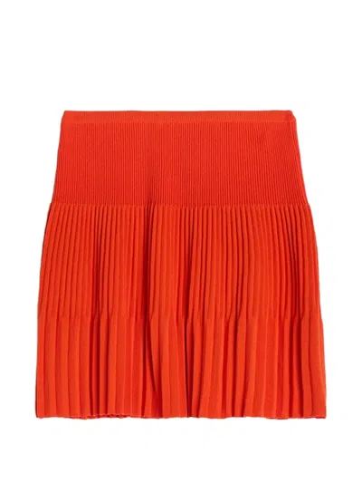 Maccapani Gerli Pleated Skirt In Gray