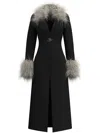 Maccapani Gwen Single-breasted Coat In Black