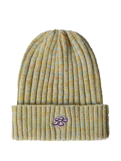 Maccapani Logo-patch Beanie In 绿色