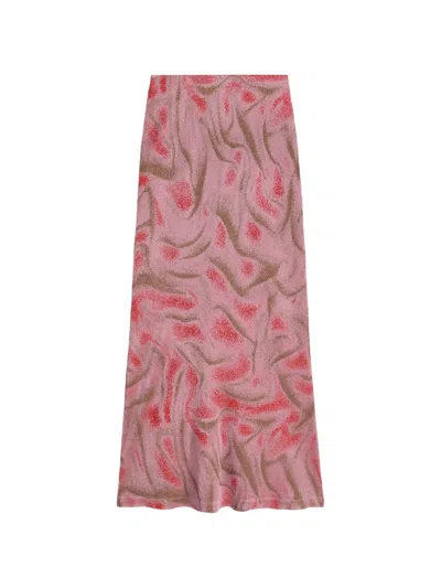 Maccapani Lu Patterned Skirt In Multi