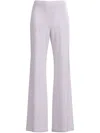 Maccapani Lurex-jacquard Trousers In Weiss