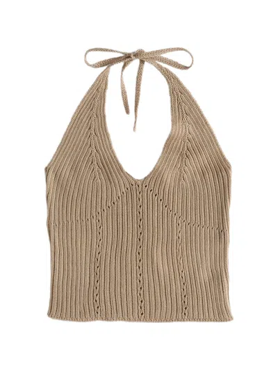 Maccapani Mariah Top In Neutral