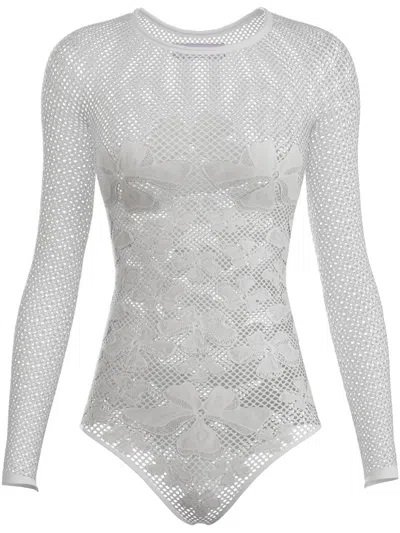 MACCAPANI MONOGRAM BODYSUIT