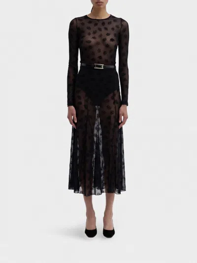 Maccapani Skirt Woman In Black
